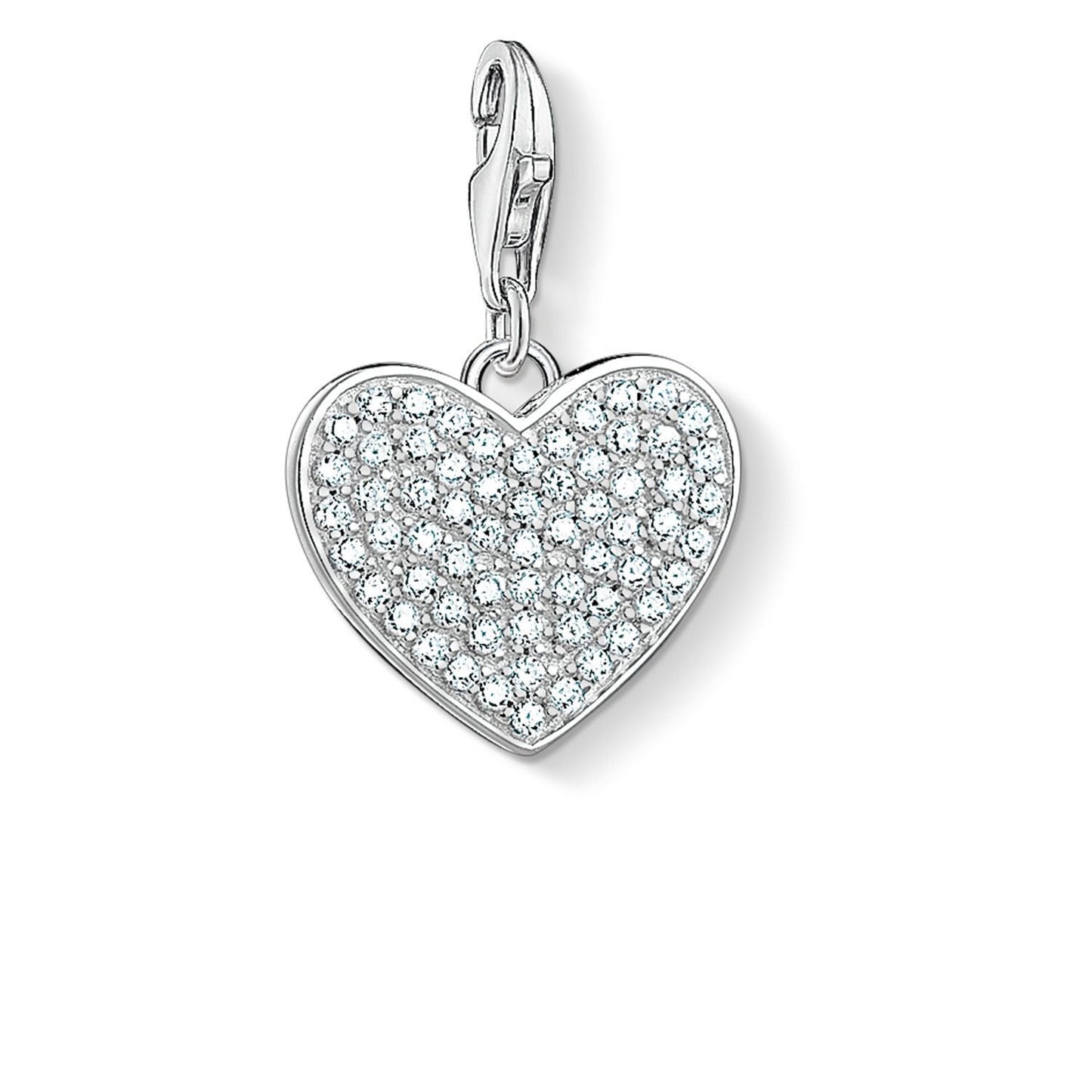 THOMAS SABO Charm Pendant "Heart Pave"