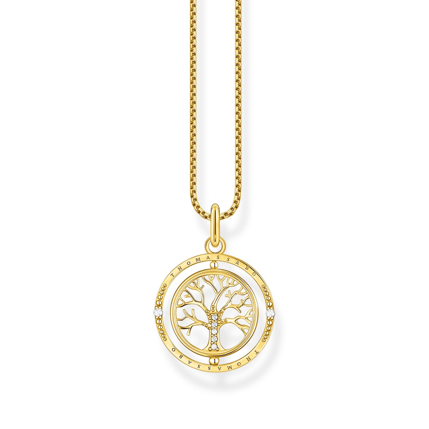 THOMAS SABO Necklace Tree of love gold