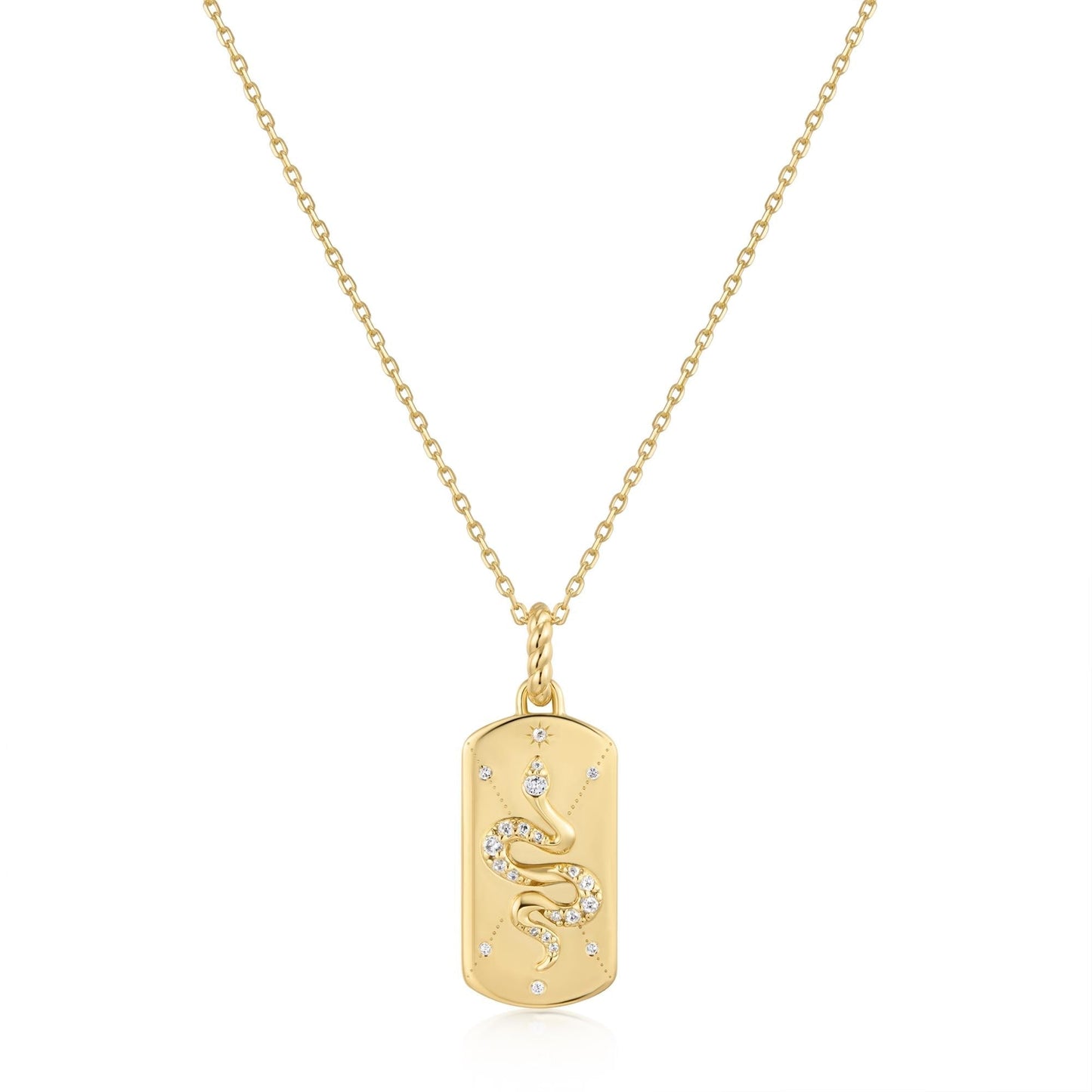 Ania Haie Gold Serpent Necklace
