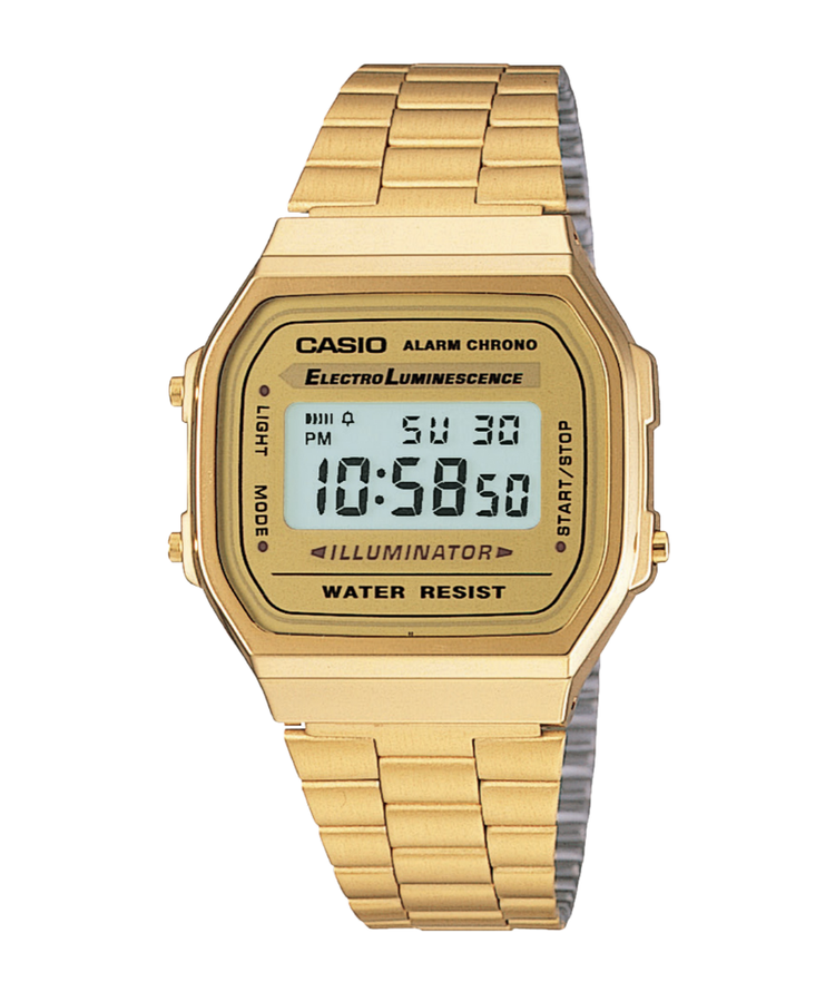 Casio Vintage Watch A168WG-9 Gold