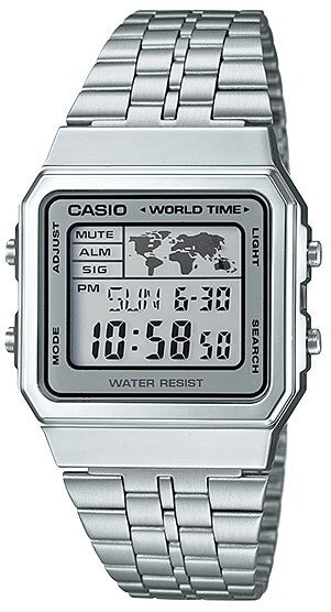 Casio A-500WA-7DF Silver