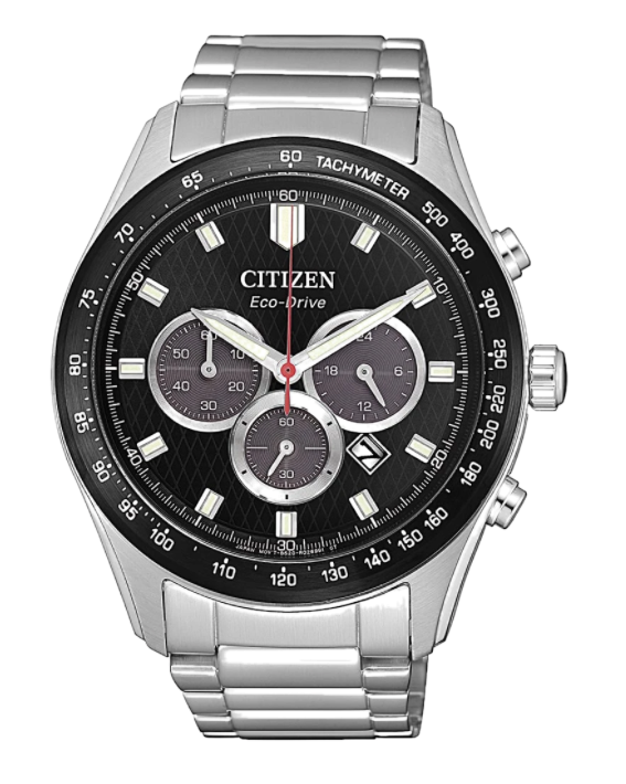 Citizen Mens Eco-Drive Watch CA4454-89E Silver/Black