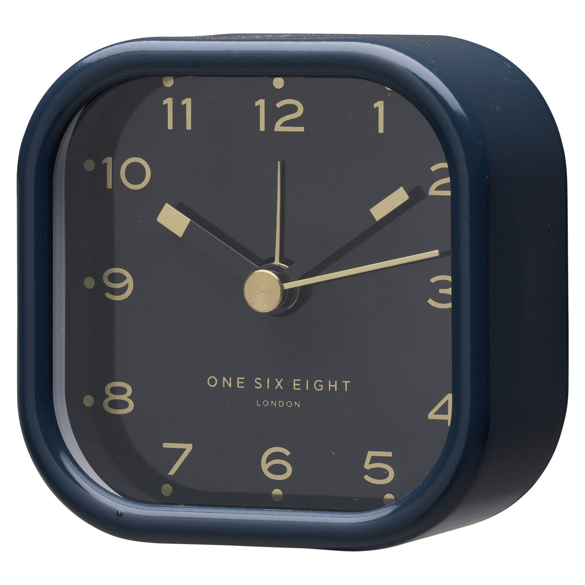 One Six Eight London Lisa Charcoal Grey Alarm Clock
