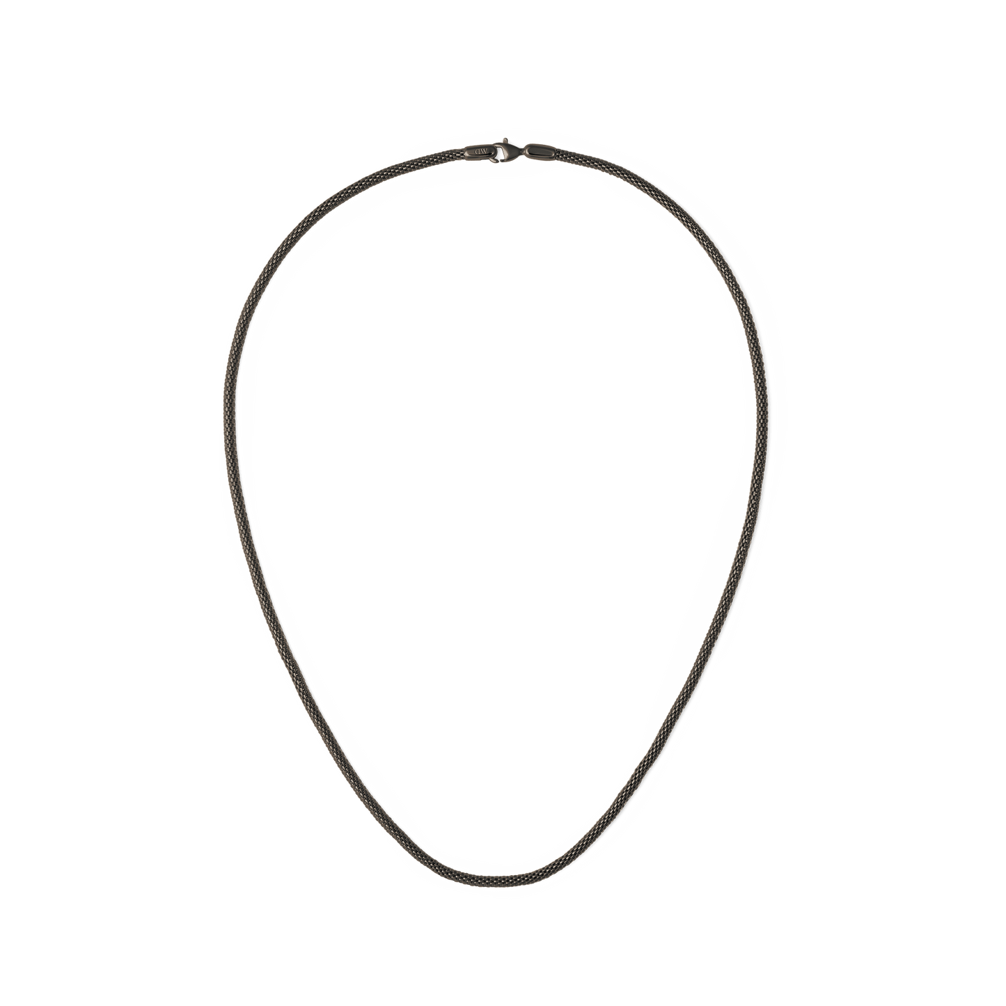 Daniel Wellington Tide Mesh Necklace Graphite 2.8