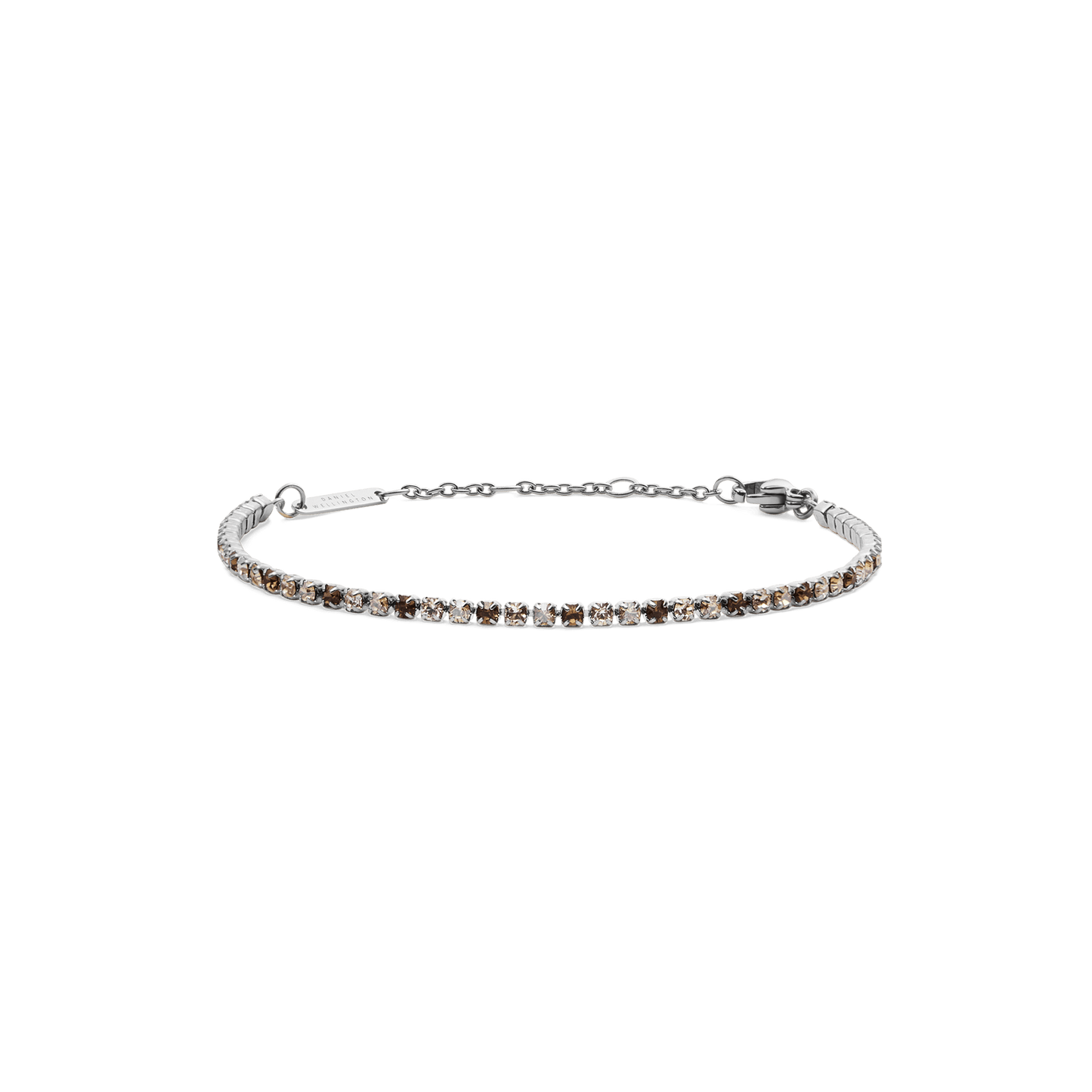 Daniel Wellington Classic Tennis Bracelet Honey Combo Silver