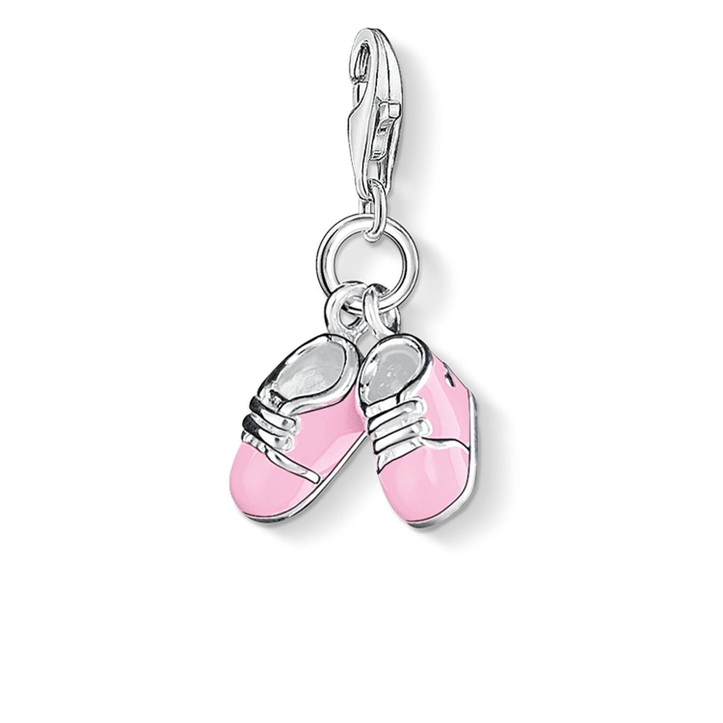 THOMAS SABO Charm Pendant "Pink Baby Shoes"