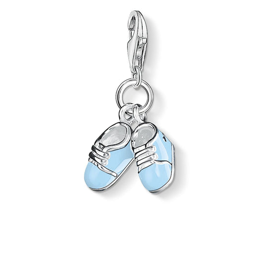 THOMAS SABO Blue Baby Shoes Charm Pendant