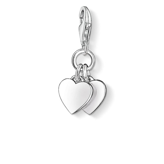 THOMAS SABO Charm Pendant "Two Hearts"