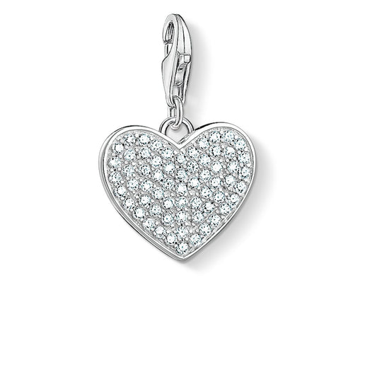 THOMAS SABO Charm Pendant "Heart Pave"