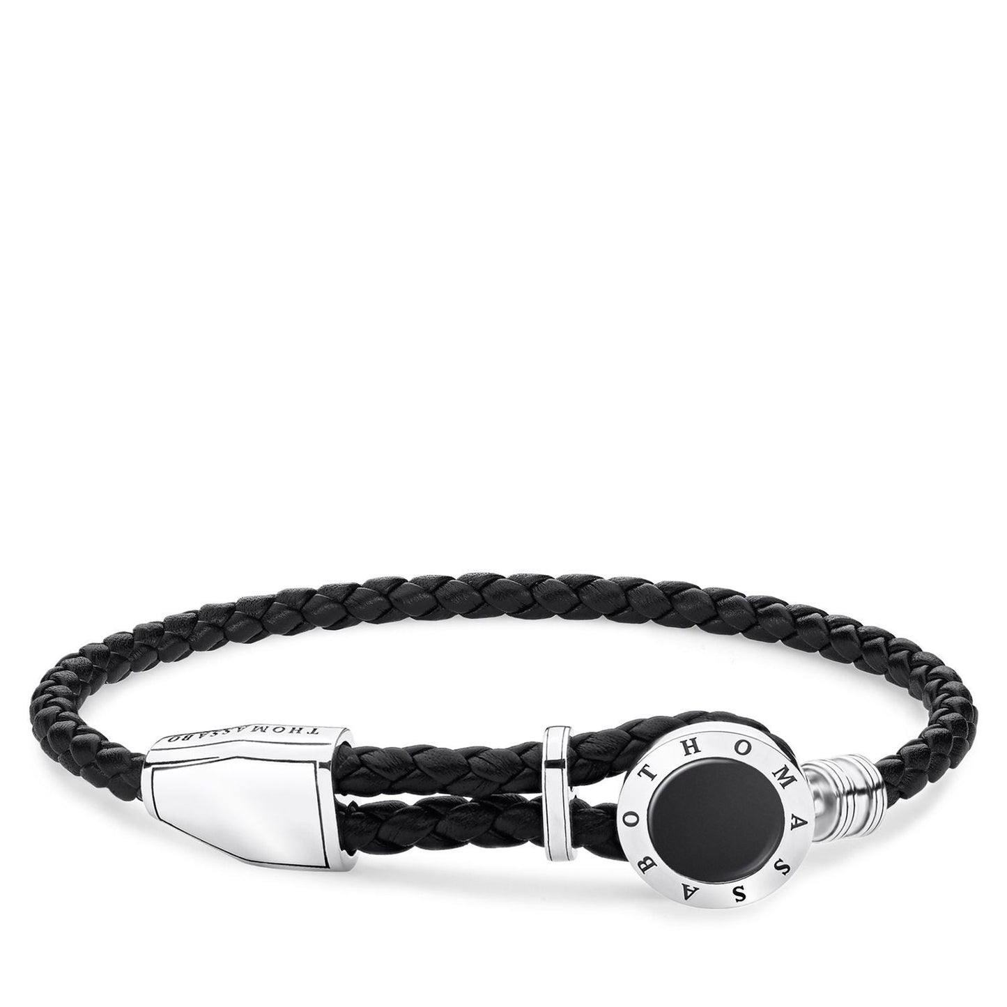 THOMAS SABO Leather Strap "Disc Black"
