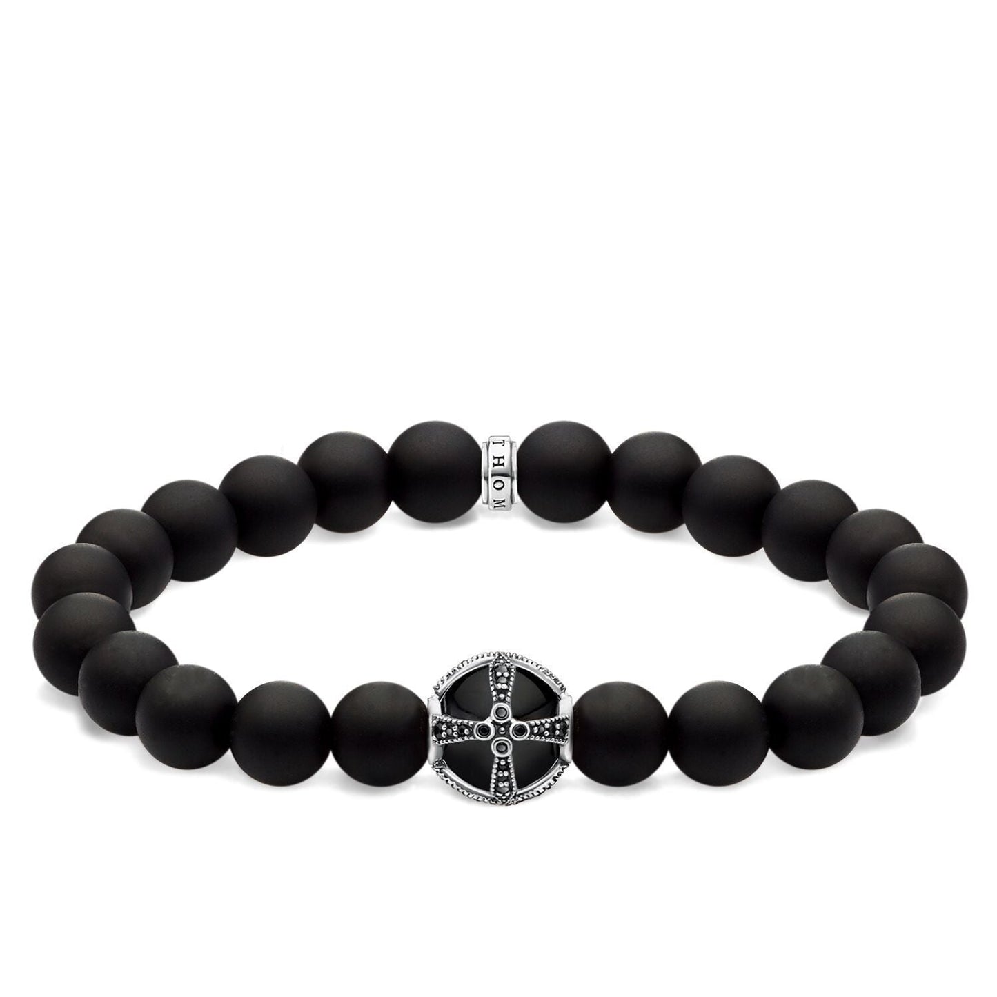 THOMAS SABO Bracelet Cross Black