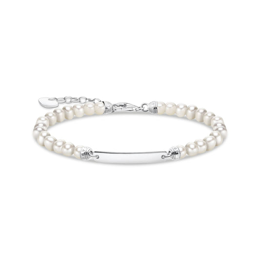 THOMAS SABO Bracelet pearls silver