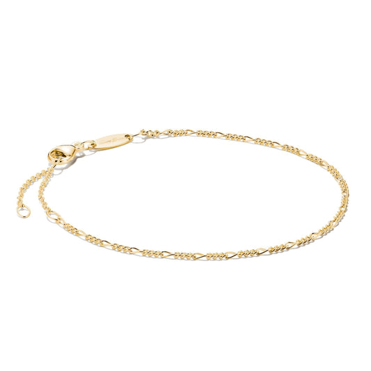 THOMAS SABO Charm bracelet Figaro design Gold