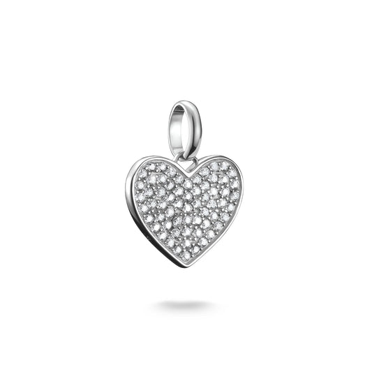 THOMAS SABO Connect Charm pavÃÂ©-heart