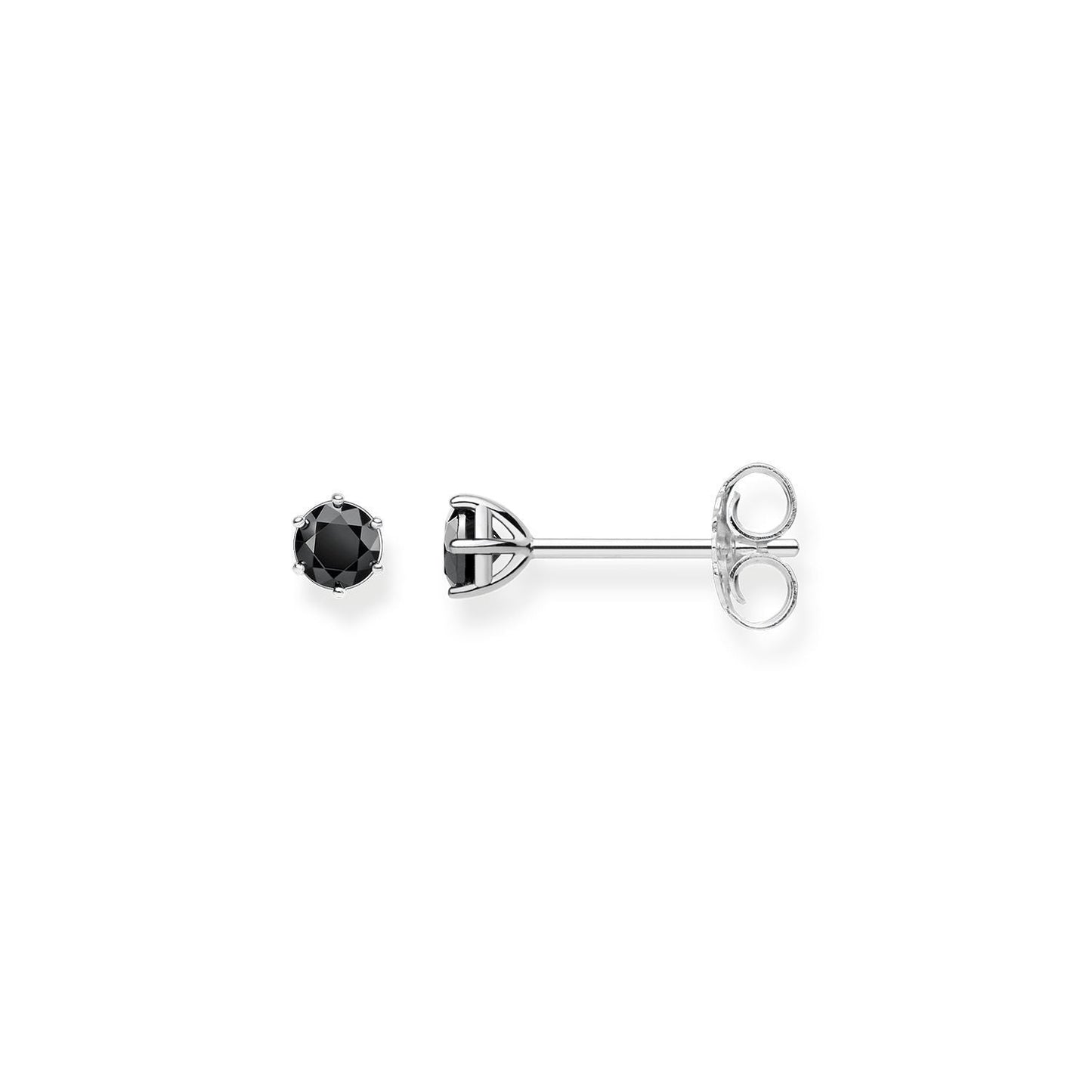 THOMAS SABO Ear Studs "Black Stone"