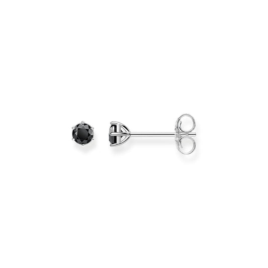 THOMAS SABO Ear Studs "Black Stone"