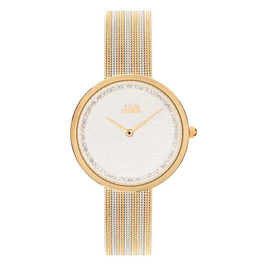 Jag Tegan White Alloy 34mm Watch