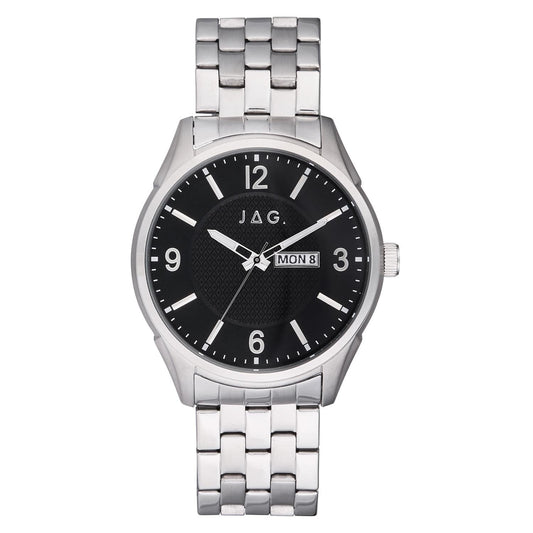 Jag William Silver 44mm Watch