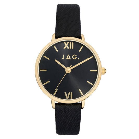 Jag Sophie Black Alloy 36mm Watch