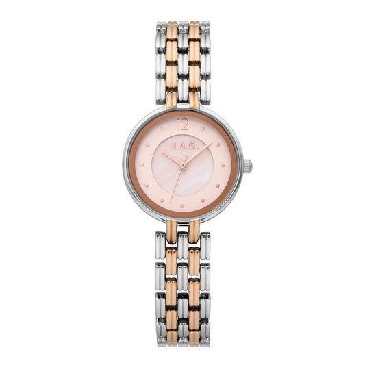 JAG Iluka Womens Pink MOP Dial 30mm Two-Tone Watch