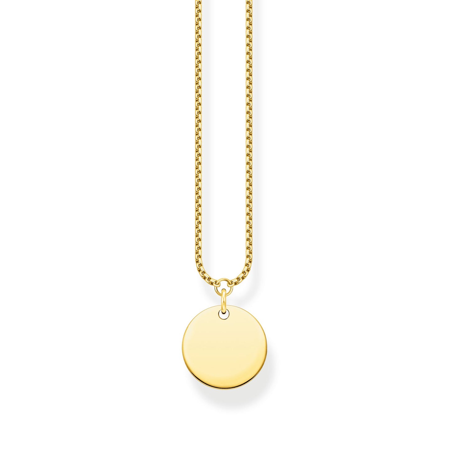 THOMAS SABO Necklace disc gold