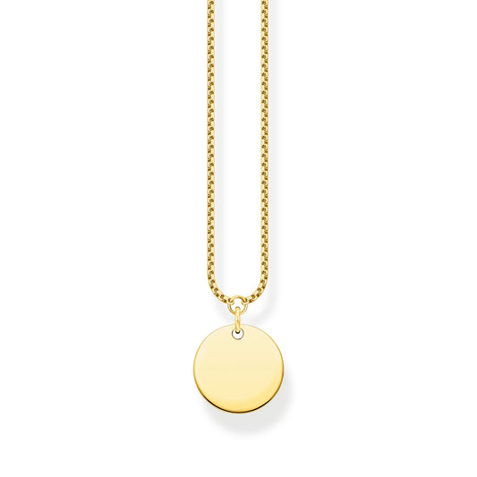 THOMAS SABO Necklace disc gold