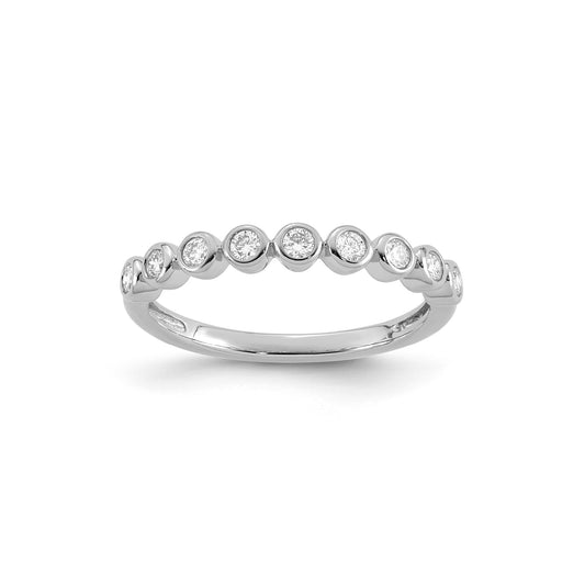 0.25ct Lab Grown Diamond Ring in 9K White Gold