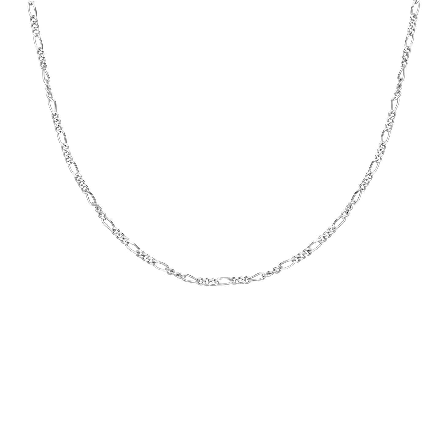 Ania Haie Silver Filia Curb Chain Necklace