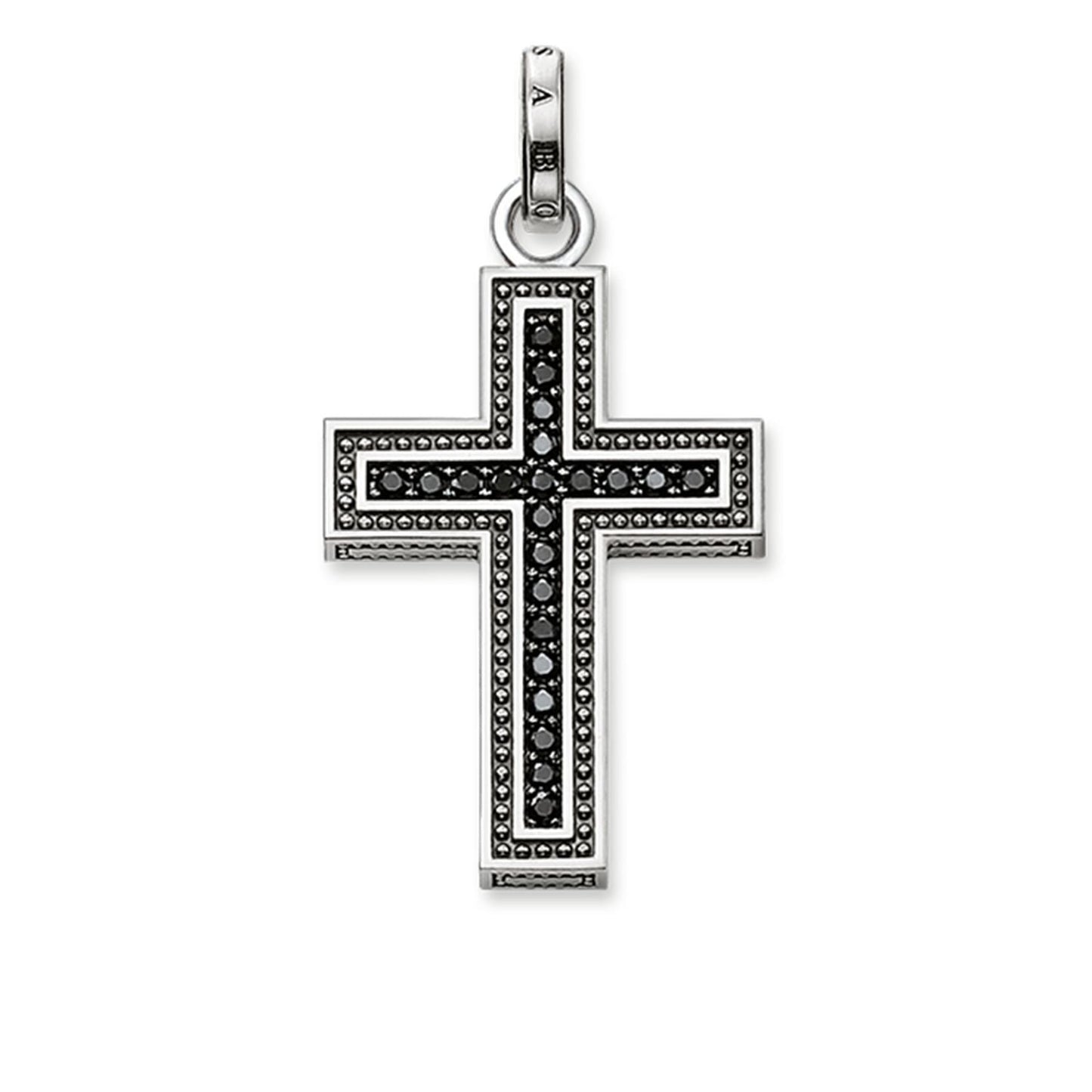 THOMAS SABO Pendant "Black Cross Pave"