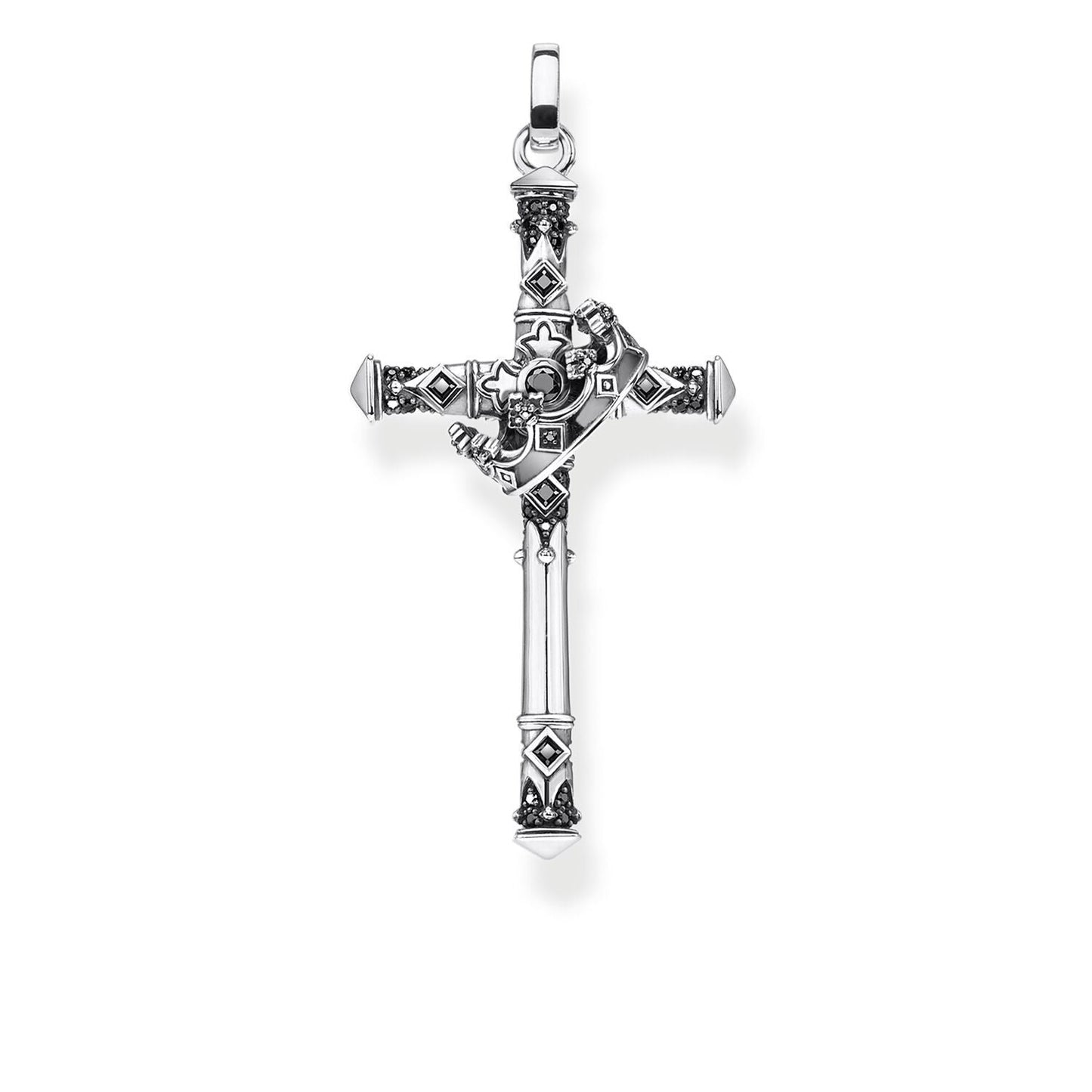 THOMAS SABO Pendant Cross & Crown