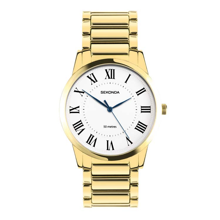 Sekonda Mens Day 40mm Watch