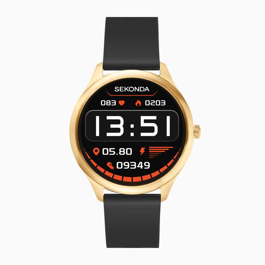 Sekonda Active X LCD Display 43mm Unisex Watch Black
