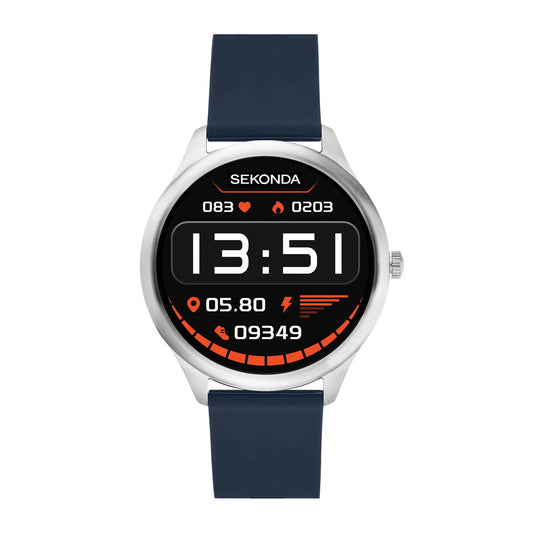 Sekonda Active X LCD Display 43mm Unisex Watch Blue