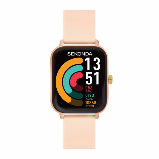 Sekonda Motion X LCD Display 36mm Unisex Watch Pink