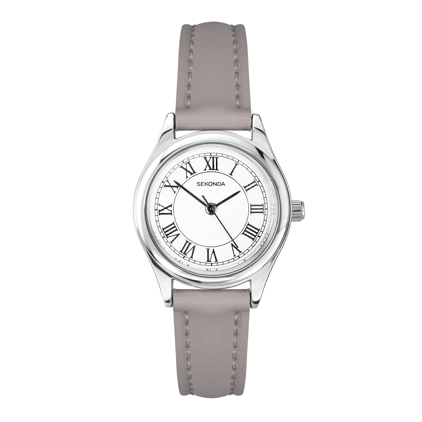 Sekonda Evans White Dial 25mm Womens Watch Grey