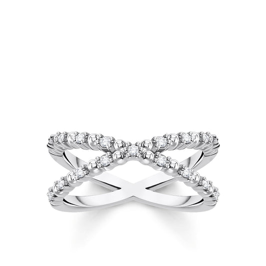 THOMAS SABO Ring Dots With Stones