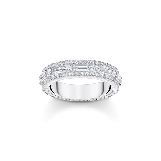 THOMAS SABO Ring with white stones