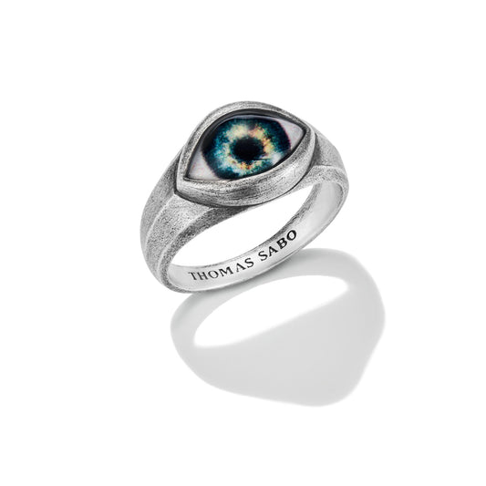 THOMAS SABO Textured Eye Rebel Ring