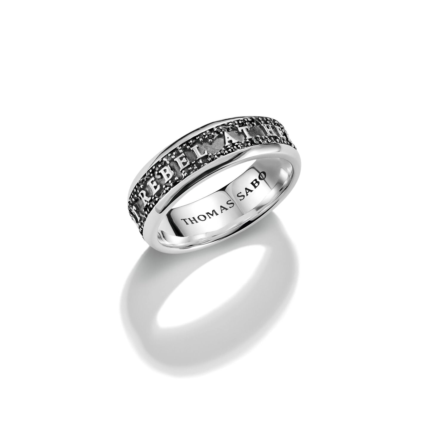 THOMAS SABO Band Ring REBEL AT HEART Lettering