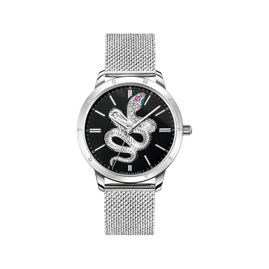 THOMAS SABO Women's watch snake in 3D optics silver