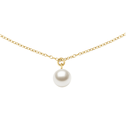 Daniel Wellington Pearl Necklace Gold