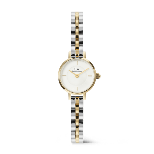 Daniel Wellington Petite Mini Arch 3-Link Two Tone Gold