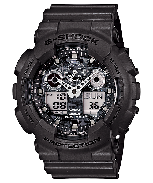 G-Shock GA-100CF-8ADR Black