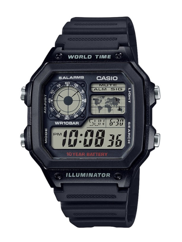 Casio AE-1200WH-1A Black