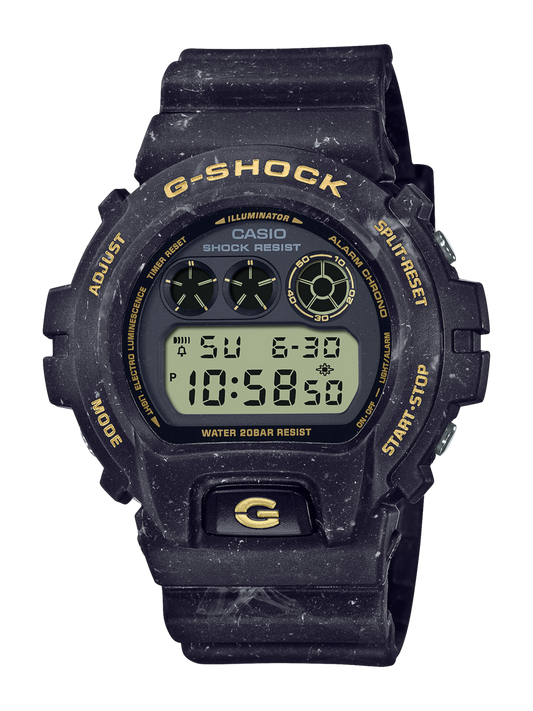 G-Shock DW-6900SW-1D Black with design