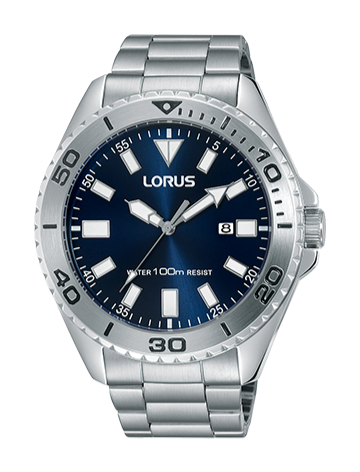 Lorus RH929HX-9 Silver/Navy