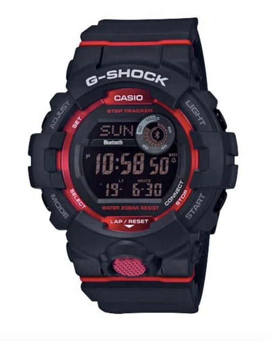 G-Shock GBD800-1D Black/Red