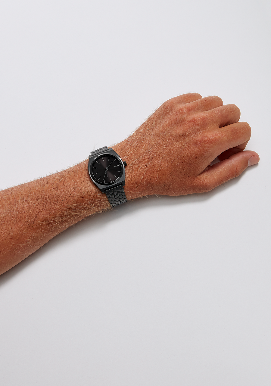 Nixon Mens Time Teller Watch All Black