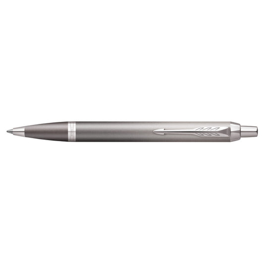 Parker IM Ritual Ballpoint Grey Chrome Trim
