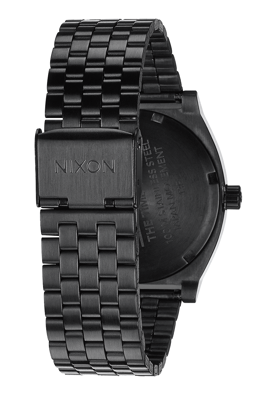 Nixon Mens Time Teller Watch All Black
